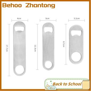 Behoo Mini Durable Beer Bottle Opener Stainless Steel Flat Speed Bottle Cap Opener