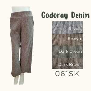 Celana Kulot Panjang Jumbo Bahan Codoray Denim All Size - Queens Fashion
