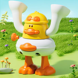 ZEEMIN Baby Toys Cute Animal Toy Clockwork Duck Wind Up Infant Tummy Time Toys for Babies Learning Crawling Development Birthday Gift