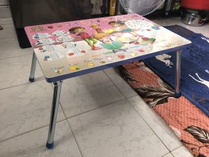 Bàn xếp gấp gọn học sinh vân gỗ cao cấp Xuân Mai