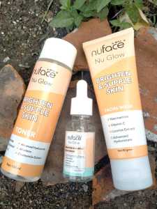 Paket Skincare Nuface Nu Glow 3in1 Brighten & Supple Skin Mencerahkan dan Meratakan Warna Kulit