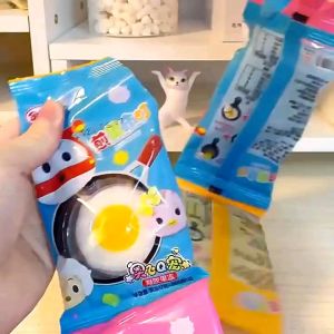 金稻谷-煎蛋布町-果冻+跳跳糖 18克 JINDAOGU-Fried Egg Puding+Popping Candy 18G