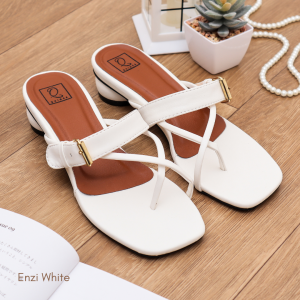 QUINCE Enzi Sandal Heels Wanita 3cm
