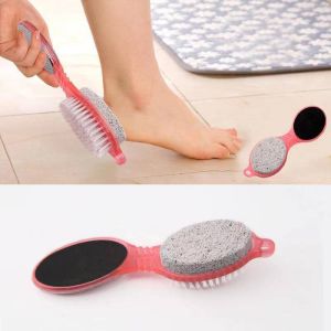 LXHS 4 in 1 Foot Spa Scrub File Brush