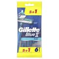 GILLETTE Blue II Plus 5 in 1 Disposable Razor. 