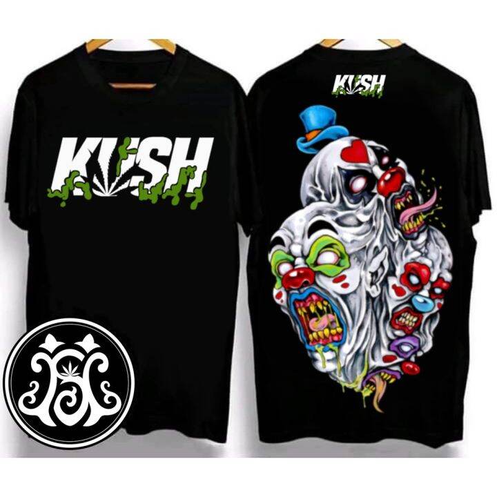 KUSH Print Oversized Men s Loose Cotton T shirt Inspired Design