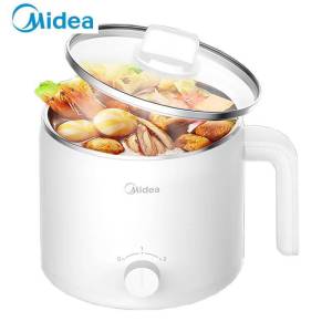 Midea Electric cooker 1.2L Multifunctional Student Dormitory Mini Noodle Cooking Hot Pot DY16Easy101