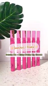 [Best Seller!] DAZZLE ME Lip Series – Misty Matte Lip Cream  Ink-Jelly Glow Tint  Color Chrome Dew Click (Gincu)