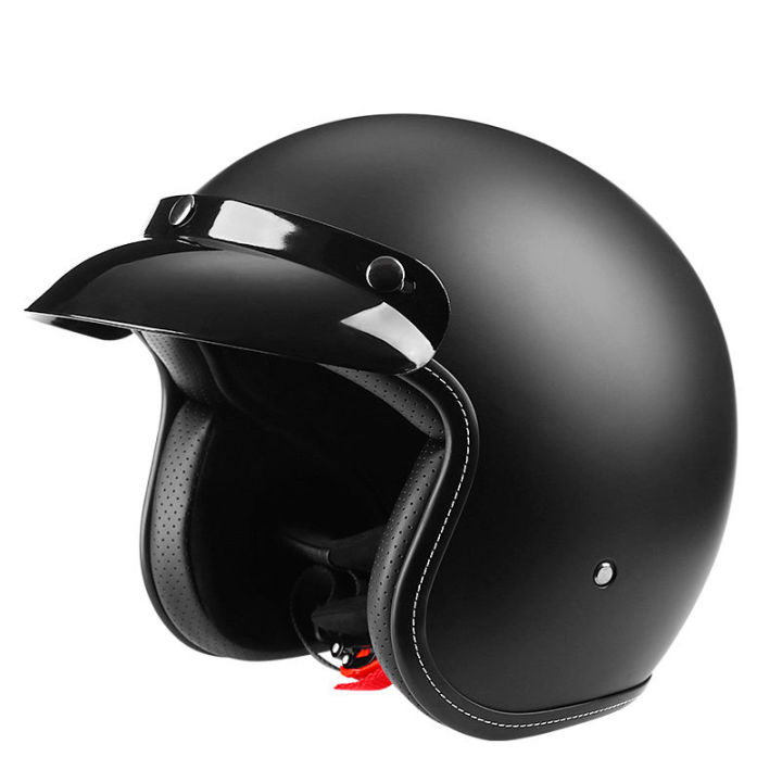 Photo inspiration: Visual Reference: Vintage Motorcycle Helmet Stylish Half Helmet For Harley Electric Rides
