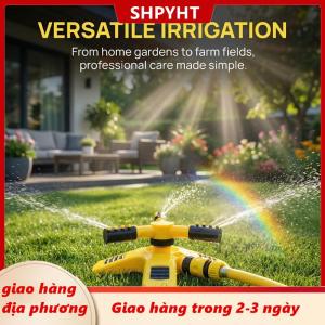 [COD] SHPYHT Giao hàng địa phương Vườn cỏ phun nước 360 độ xoay tự động hệ thống tưới nước có thể điều chỉnh vòi phun nước thống nhất cung cấp cho bãi cỏ