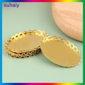 xuhaiy 2ชิ้นถาดโลหะขนาดเล็กตุ๊กตาครัวเฟอร์นิเจอร์ตกแต่งอุปกรณ์เสริม