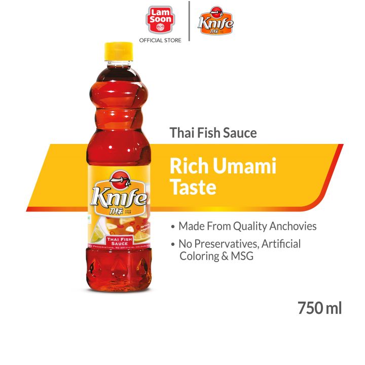 Knife Thai Fish Sauce 750ml Lazada