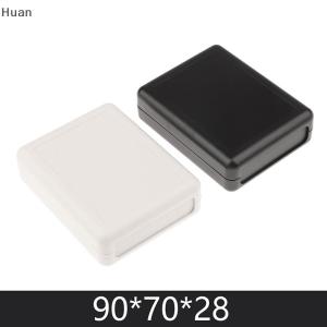🎄【Special price】Huan 1ชิ้นกล่องพลาสติกแผงวงจรอิเล็กทรอนิกส์90x70x28มม. กล่องเชื่อมต่อลวด DIY