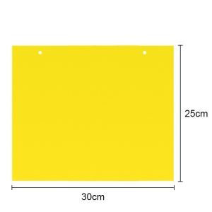 20 cái Bẫy ruồi vàng hai mặt Miếng Dán Bẫy Côn Trùngkích cỡ Siêu dính Hiệu quả GA625