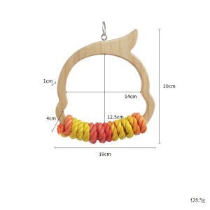 ของเล่นนกแก้ว เหมาะกับนกแก้วขนาดเล็ก เลิฟเบิร์ด ฟอฟัส ซันคอนัวร์ แขวนตะแกรงได้