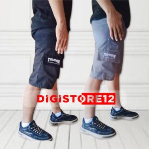 Paket Super RJB Hemat (100RB Isi 4 Celana  Distro )  Casual Pendek  Cowok Cargo Pria Tebal Adem  Katun Termurah - Santai - Shorts Dewasa