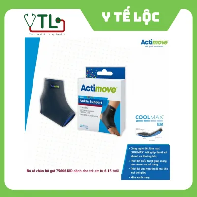 Bó cổ chân hở gót 75606-KID dành cho trẻ em từ 6-15 tuổi Actimove Ankle Support