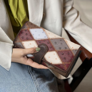 Cobbler Legend Genuine Leather Clutch Bag Women Long Wallet Womens Phone Bag