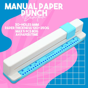 Easyprint 30 Hole Paper Punching Machine Paper Puncher DIY A4 Punching Machine Office Supplies