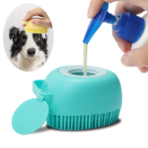 Sentexin Pet Bathing Soft Brushes for Dogs Shampoo Massager Brush Bathroom Puppy Cat Massage Comb Grooming Shower Brush Pet Accessories