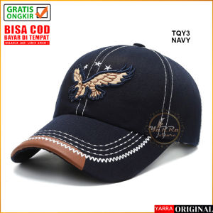 Topi Baseball Pria keren Phonix ELANG Snapback hat black polos hitam import premium cap TQY YARRA