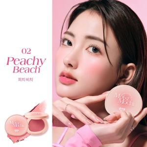 BNB barenbliss Moist Mochi Paste Powder Blush 12H Lasting Color Cream Blush Multi Guna dengan Finish Soft
