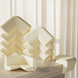 Wide Wrapped Edge Corner Bumper Strip No Glue Required Child Bumper Home Corner Protector Table Corner 免胶包边防撞条