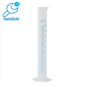 100ml Plastic Graduated Measuring Cylinder with Scale Chemistry Laboratory Tool