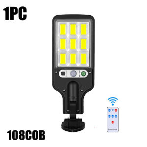 Motion Sensor Solar Light Outdoor Indoor Lighting 3 Modes Garden Waterproof Night Solar Street Lamp 太陽能燈  Super Bright High-Power Light Waterproof Lamp