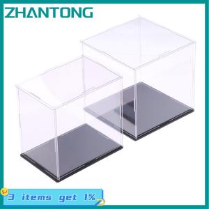 ZHANTONG 1Pc Transparent Acrylic Display Box Storage Dustproof Protection Display Cabinet Box For Dolls Toys Collectibles 22 Sizes