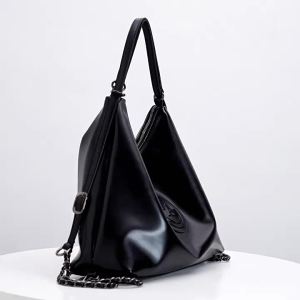 Mẫu Mới Z Túi đeo nách in chữ túi tote túi xách da mềm cao cấp có dây xích túi đeo vai túi xách nữ.