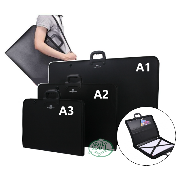 Filex Zipper Drafting Bag A4 (Black) ZD-604 – Kong Beng Stationery & Sports  Pte Ltd