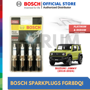Bosch Sparkplugs Iridium for Suzuki Jimny 2019-2024 (FGR8DQI) 4pcs