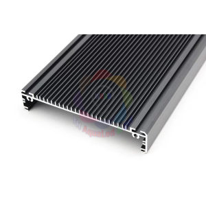 Bộ máng đèn TH155 khối nhôm tản nhiệt với phụ kiện nhôm hộp đèn LED hồ cá thủy sinh rộng 155mm chất liệu nhôm hợp kim