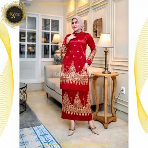 SET KEBAYA MELAYU ASYIFA (BISA CUSTOM UKURAN) / KABSYA ABAYA BAJU MUSLIM WANITA / BAJU KURUNG / SET TUNIK / KEBAYA PENGANTIN / KEBAYA LEBARAN / Kebaya Pesta / Baju Kurung / Kebaya Modern