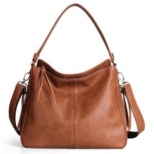 Shoulder Bags for Women Trendy Vegan Leather Purses and Handbag Designer Ladies Bucket Hobo Bags