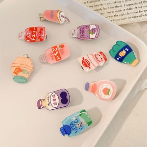 Combo 02 kẹp mỏ vịt viên kẹo đáng yêu - Bộ 08 kẹp mái hoa