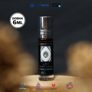 Parfum DOBHA Aroma ATTAR HAJAR ASWAD 6ML Tahan Lama BPOM Original Non Alkohol