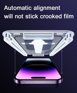 POWERLONG PH One Click Easy Install Tempered Glass Full Screen Protector for iPhone X / Xs / XR / XS Max / 11 / 11 Pro / 11 Pro Max