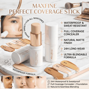 Waterproof Sweat-Proof Long-Lasting Concealing Foundation Stick Oil-Control Lightweight Moisturizing Concealer Stick