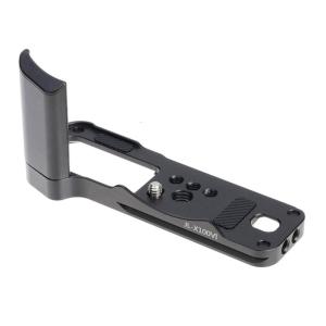 Universal Handgrip L Shape Grip Quick Release Plate Hot Shoe Cover Grip Tripod Mount Replacement for X100VI Camera