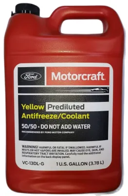 Ford Motorcraft Yellow Antifreeze / Coolant - Prediluted