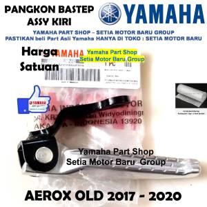 Pangkon Bastep Assy Footstep Injak Injakan Kiri Aerox 155 Old Lama Asli Yamaha Surabaya