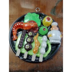Toys - Mainan Anak Masak Masakan Makanan BARBEKYU Plus Boneka Koki Grilled Food SS 1596