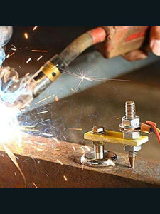 Inmazing Magnetic Welding Support Ground Connector Magnet Welding Earth Clamp Tool