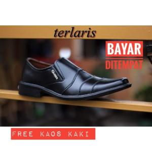 Sepatu Pantofel Kickers Kerja Kantor Steven READY BIG SIZE UKURAN BESAR (Free kaos kaki)