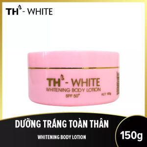Kem dưỡng trắng da toàn thân TH White Whitening Body Lotion SPF 50 150g