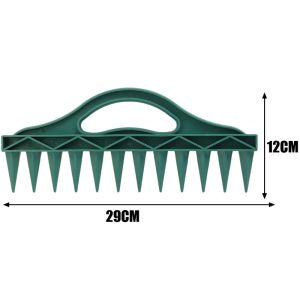 3Pcs Soil Spacer for Planting 12-Hole Hand Digger Spreader Hand Held Tools Waterproof Planting Aid for Efficient Gardening