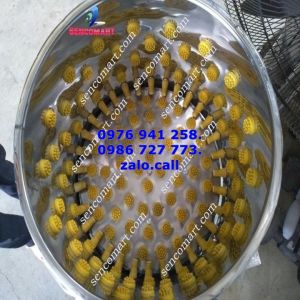 Máy vặt lông chim chútchim cu phi 50 gắn mô tơ 11kw lõi đồng 100%