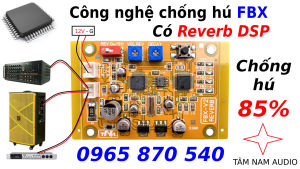 (HÀNG XỊN) Mạch Chống Hú Mic Reverb V2 Cho Loa Kéo - Amply Karaoke _Vang Số |Tâm Nam